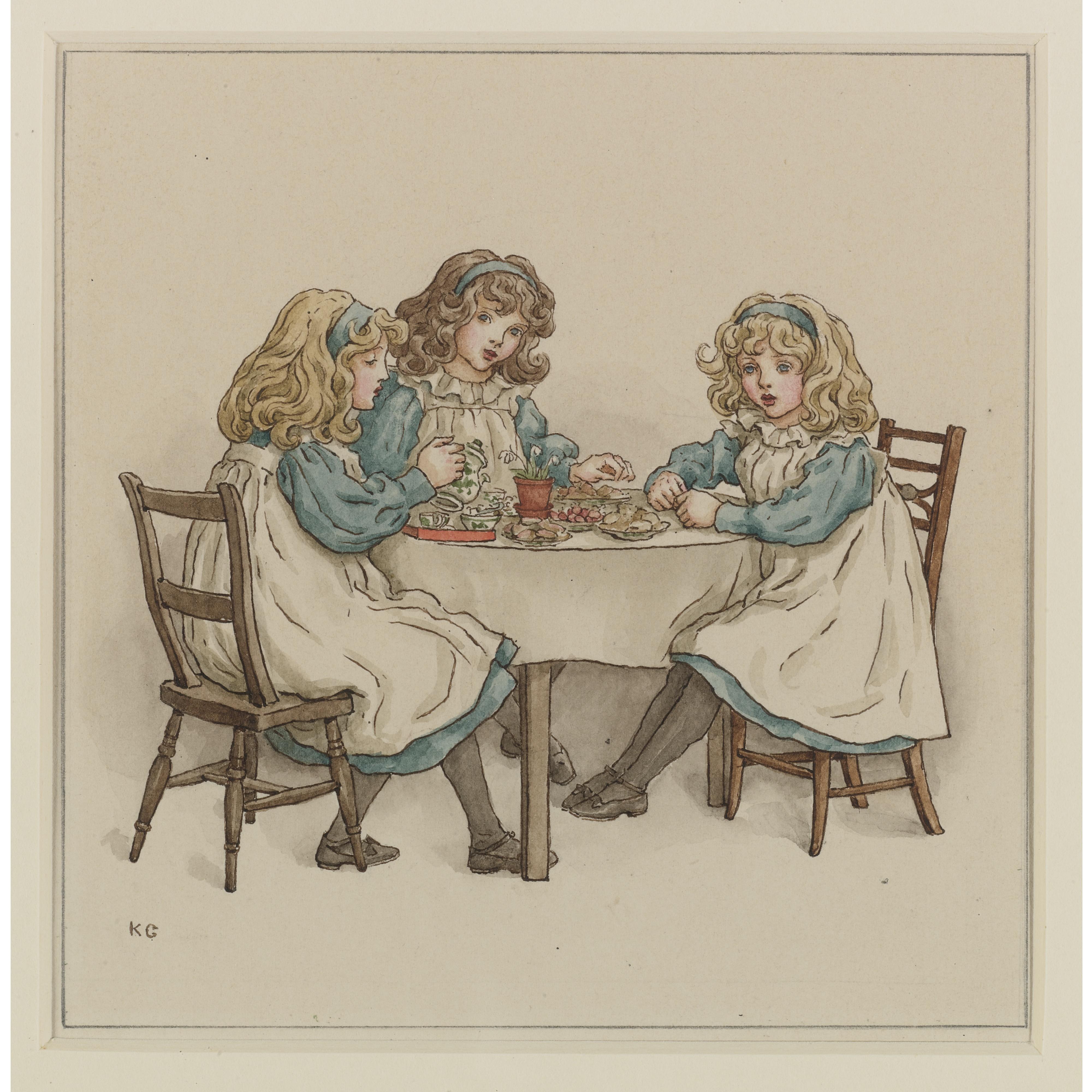 Greenaway, Kate - The Tea Party