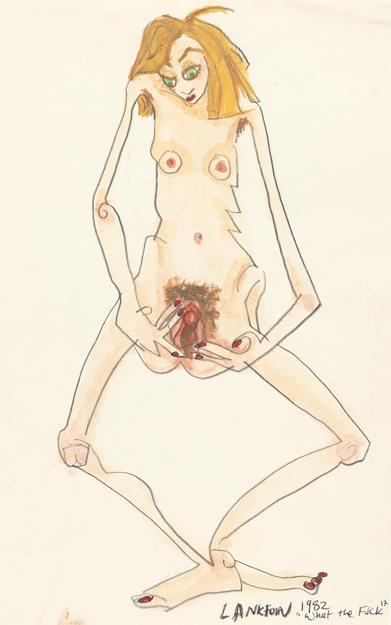 Greer Lankton - 2 Bll.: „and another“ – „What the Fuck“