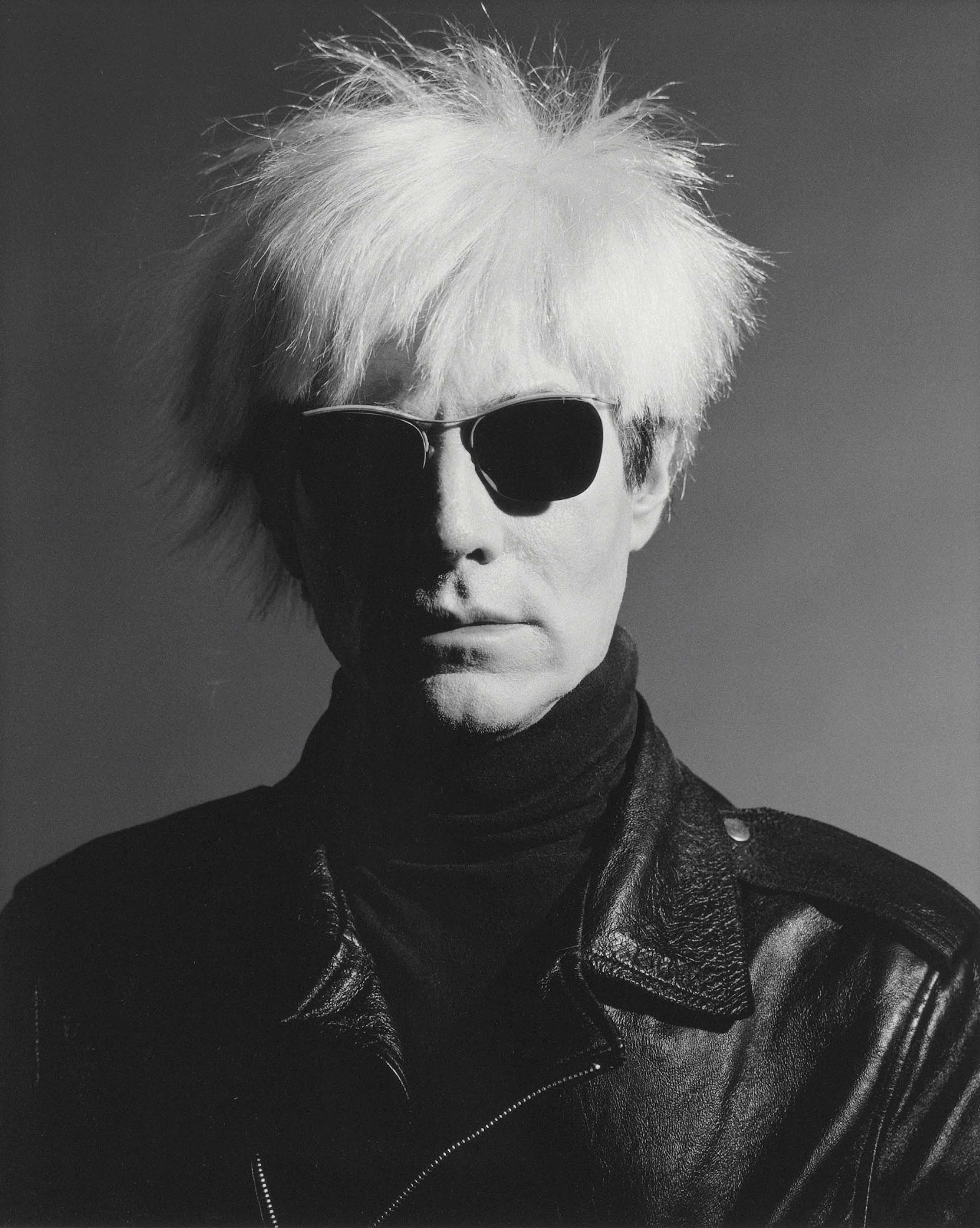 Greg Gorman - Andy Warhol, Los Angeles, 1986