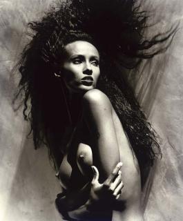 Greg Gorman - Iman, Los Angeles, 1988