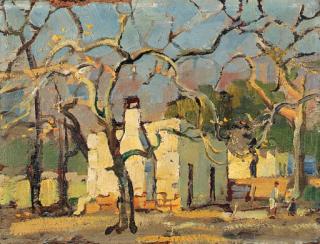 Gregoire Johannes Boonzaier - Farm Labourers Cottage, Bervlei valley, Wellington, Cape