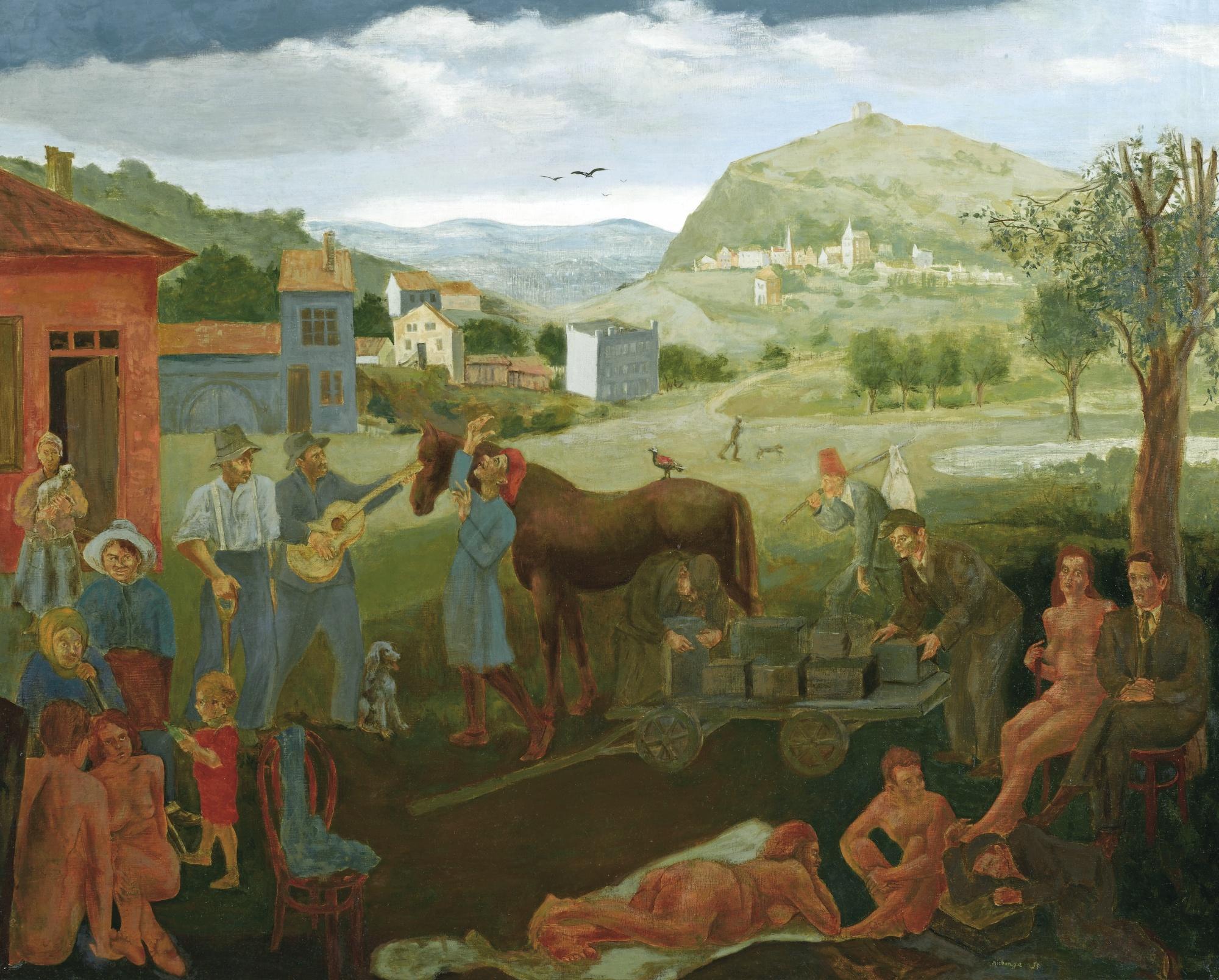 Gregoire Michonze - Village Party With Musicians