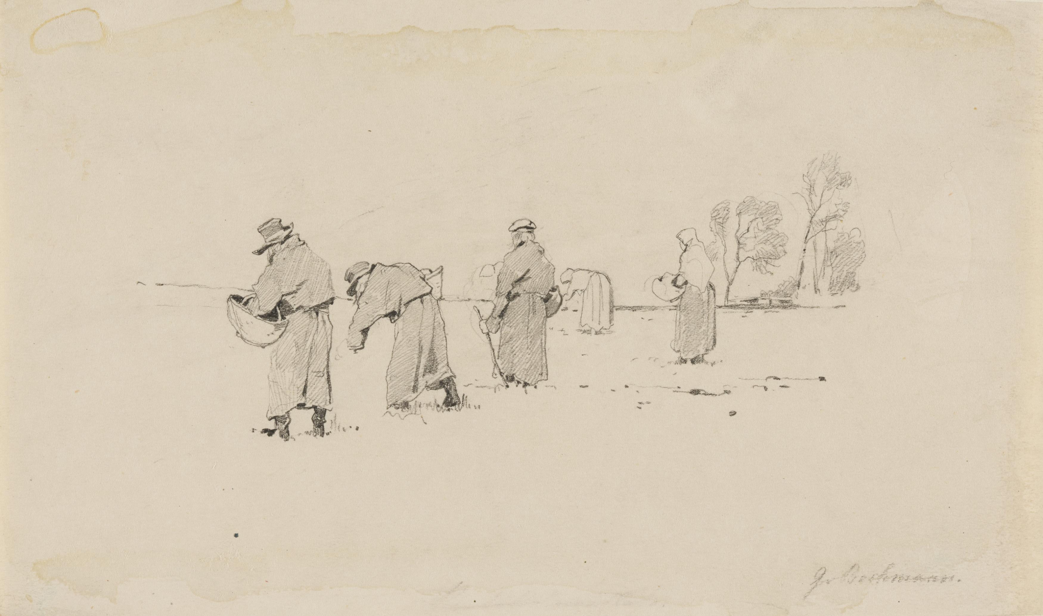 Gregor von Bochmann - Bei der Ernte.