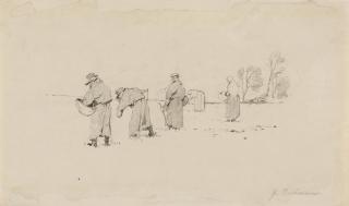 Gregor von Bochmann - Bei der Ernte.