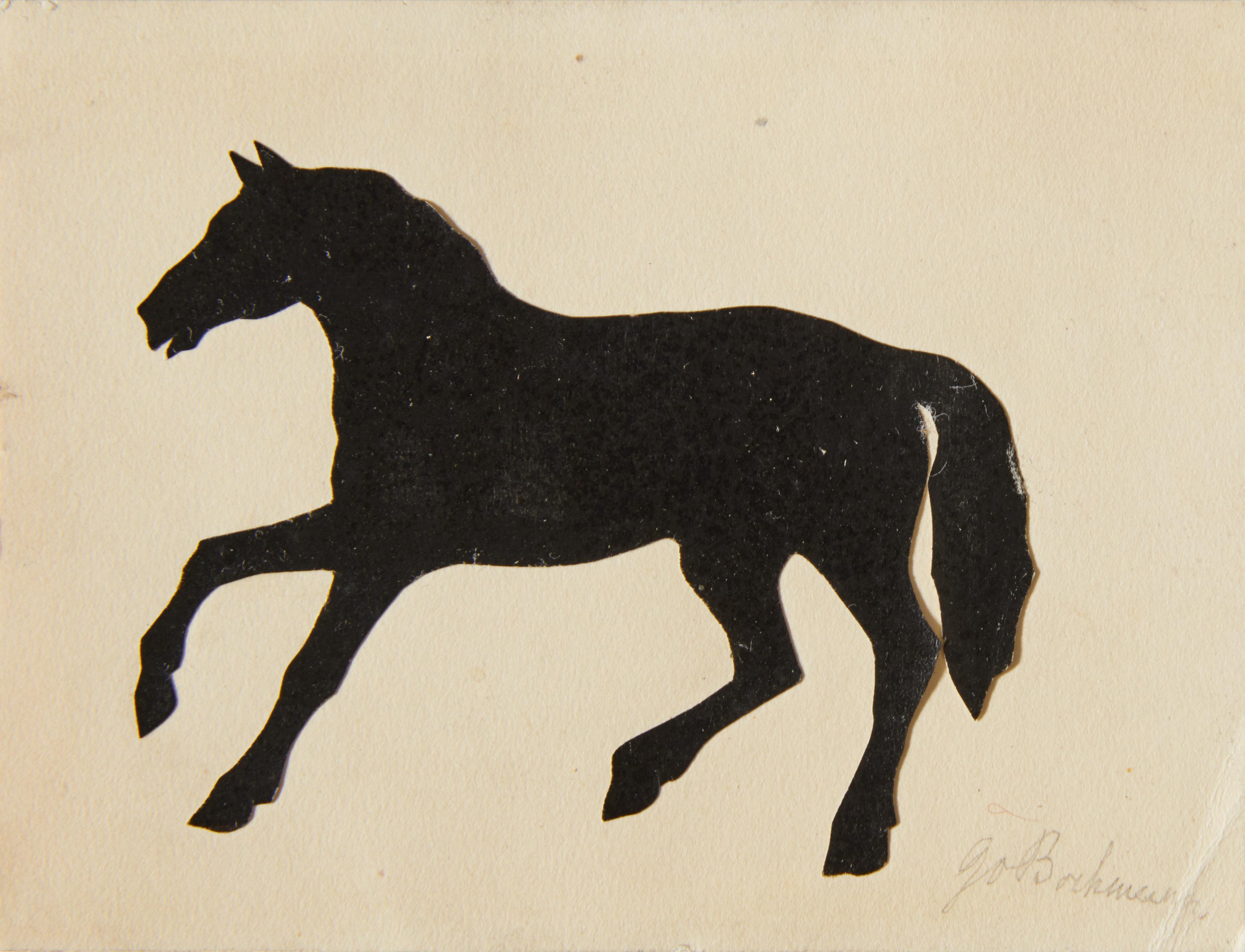 Gregor von Bochmann - Schreitendes Pferd.