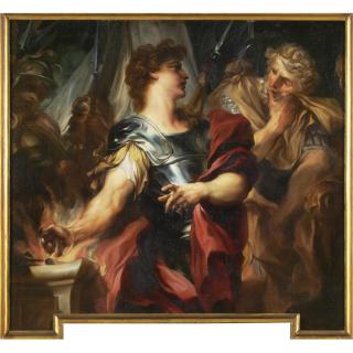 Gregorio de Ferrari - The Trial Of Mucius Scaevola