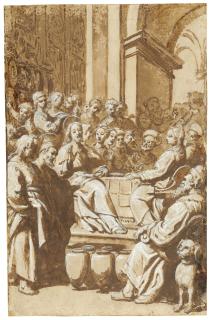 Gregorio Pagani - The Marriage Feast at Cana