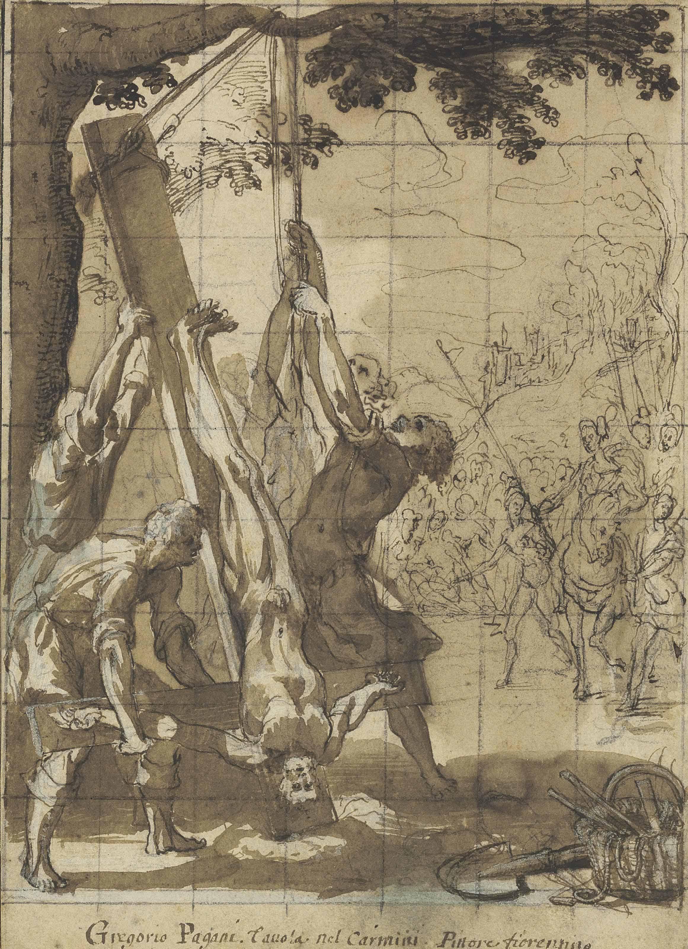 Gregorio Pagani - The Martyrdom Of Saint Peter