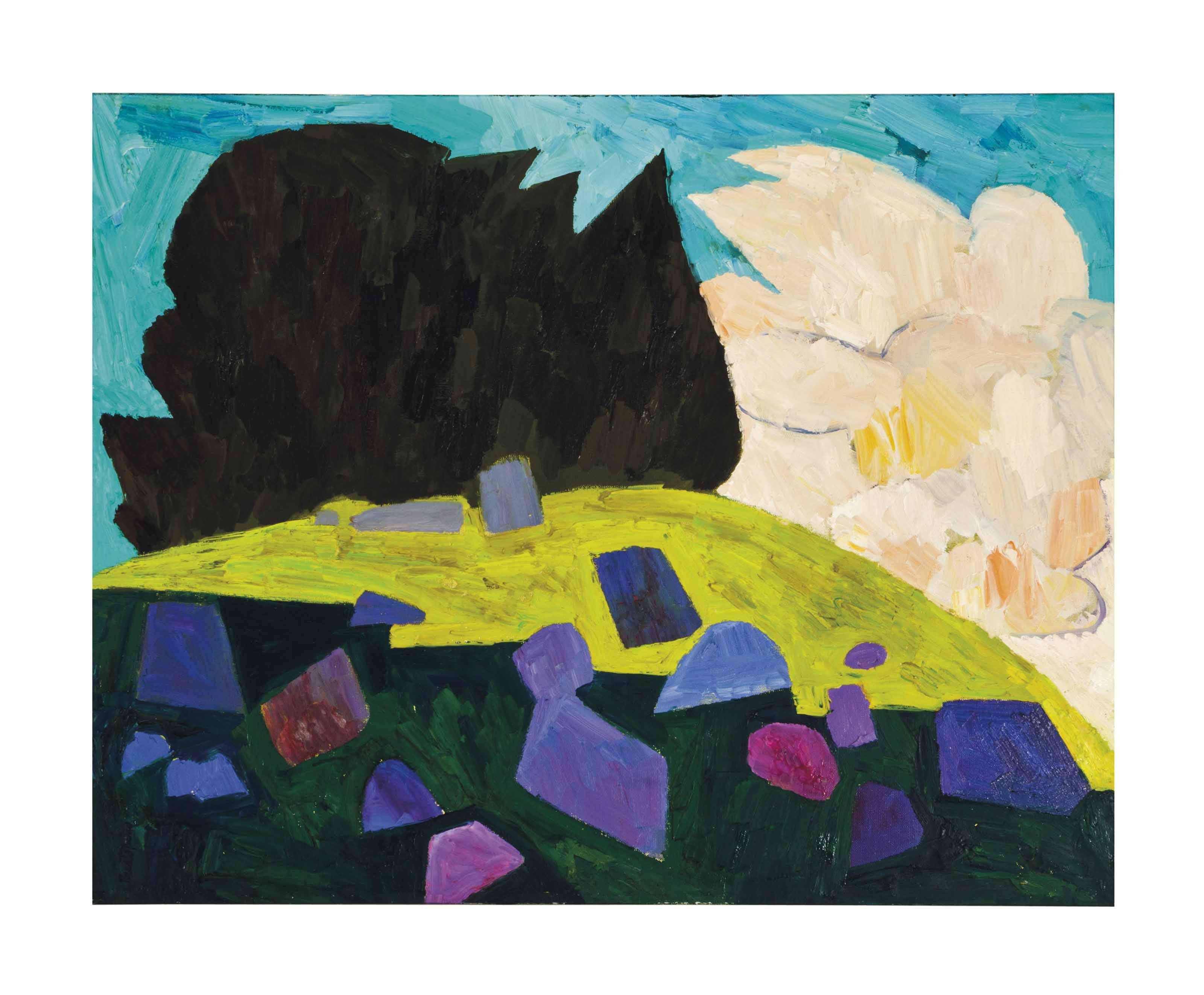 Gregorio Prestopino - Sunlit Hilltop