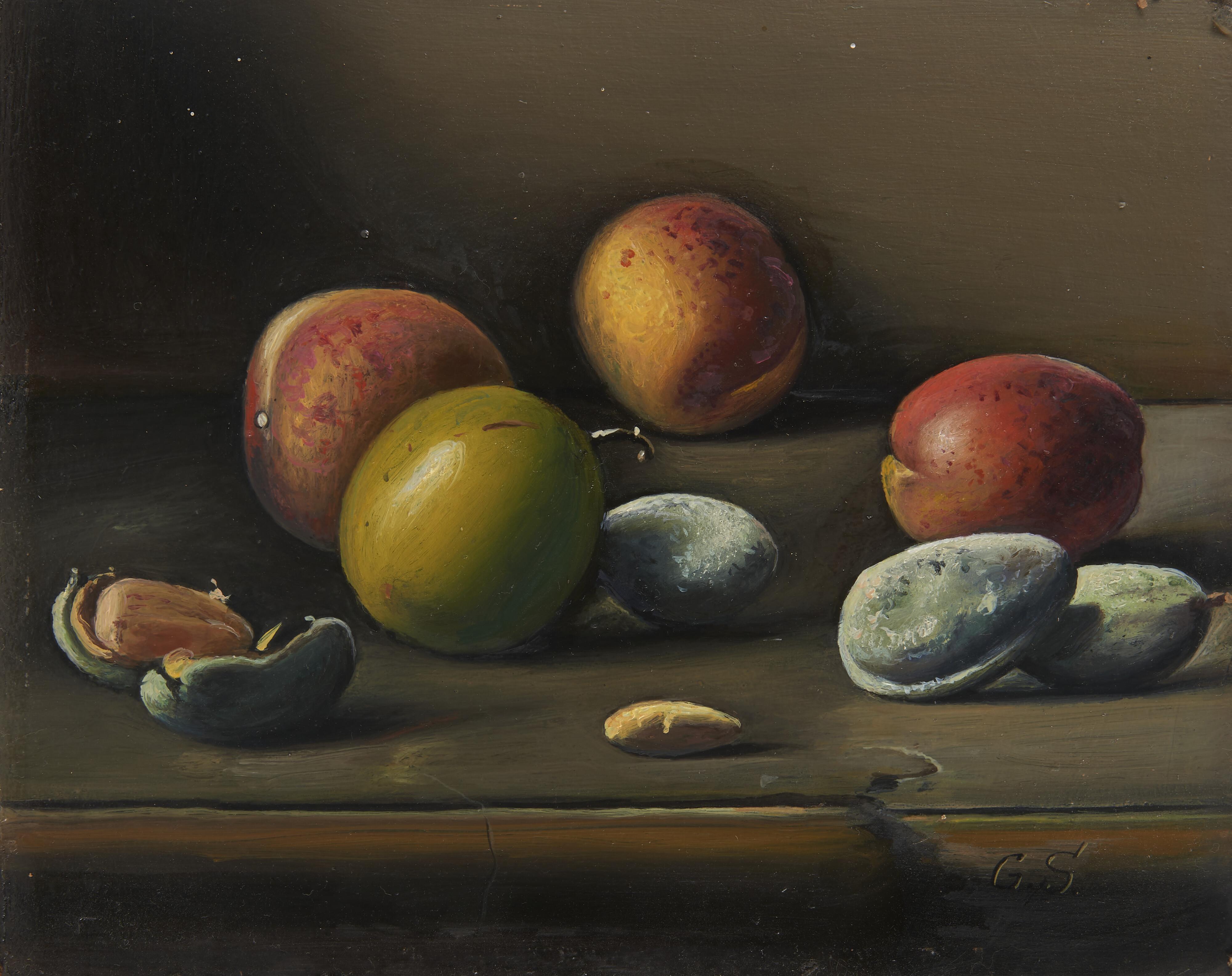 Gregorio Sciltian - Composizione con mandorle