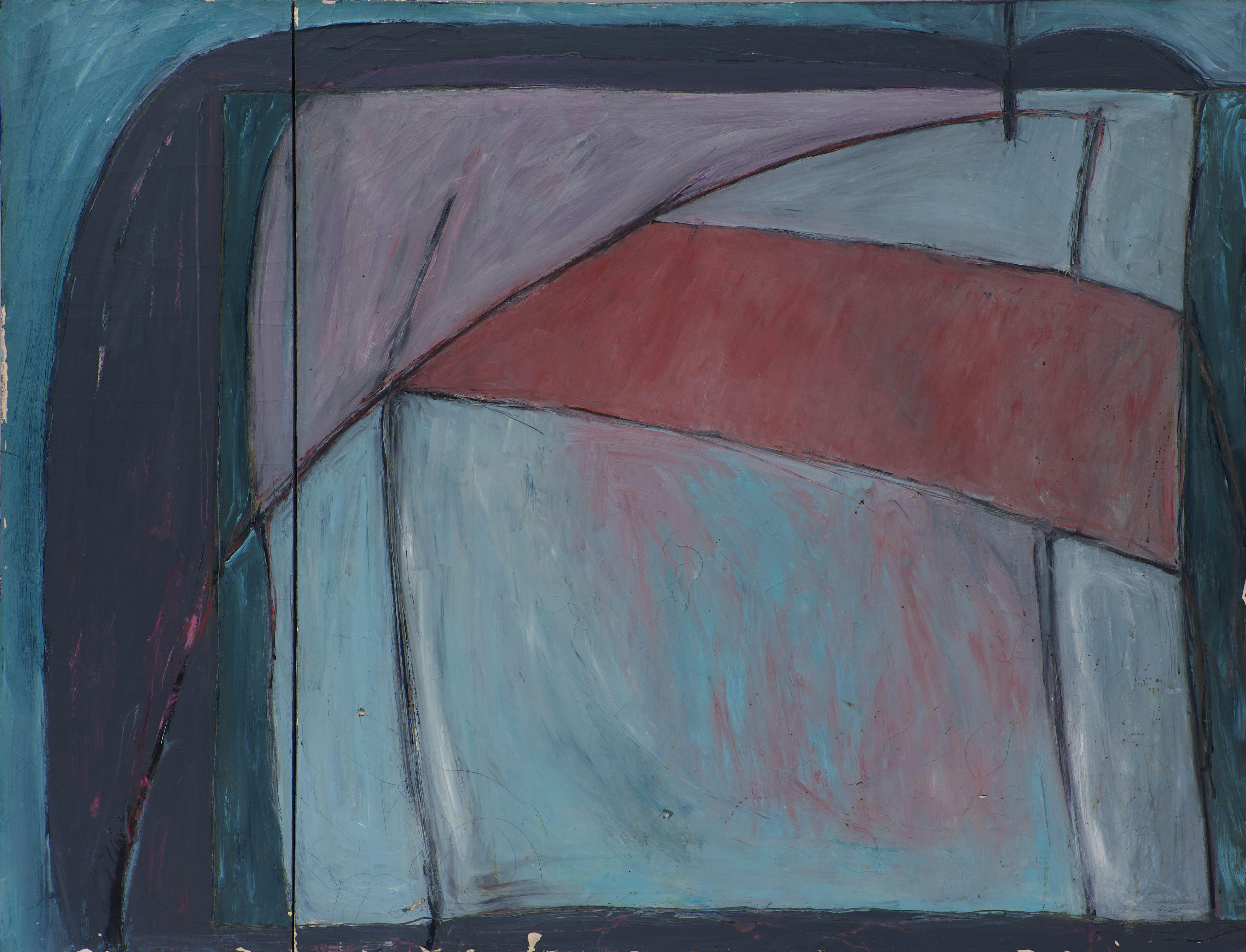 Gregory Amenoff - Rake 66 x 86 in. (167.6 x 218.4 cm) unframed