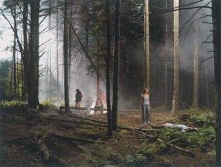 Gregory Crewdson - Forest Gathering #4 (from \'Beneath the Roses\')