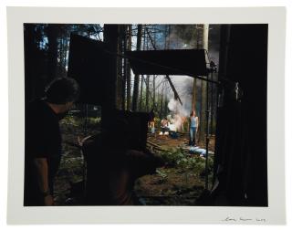Gregory Crewdson - Production Still (Forest Gathering #3)