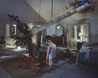 Gregory Crewdson - Untitled (bedroom tree)