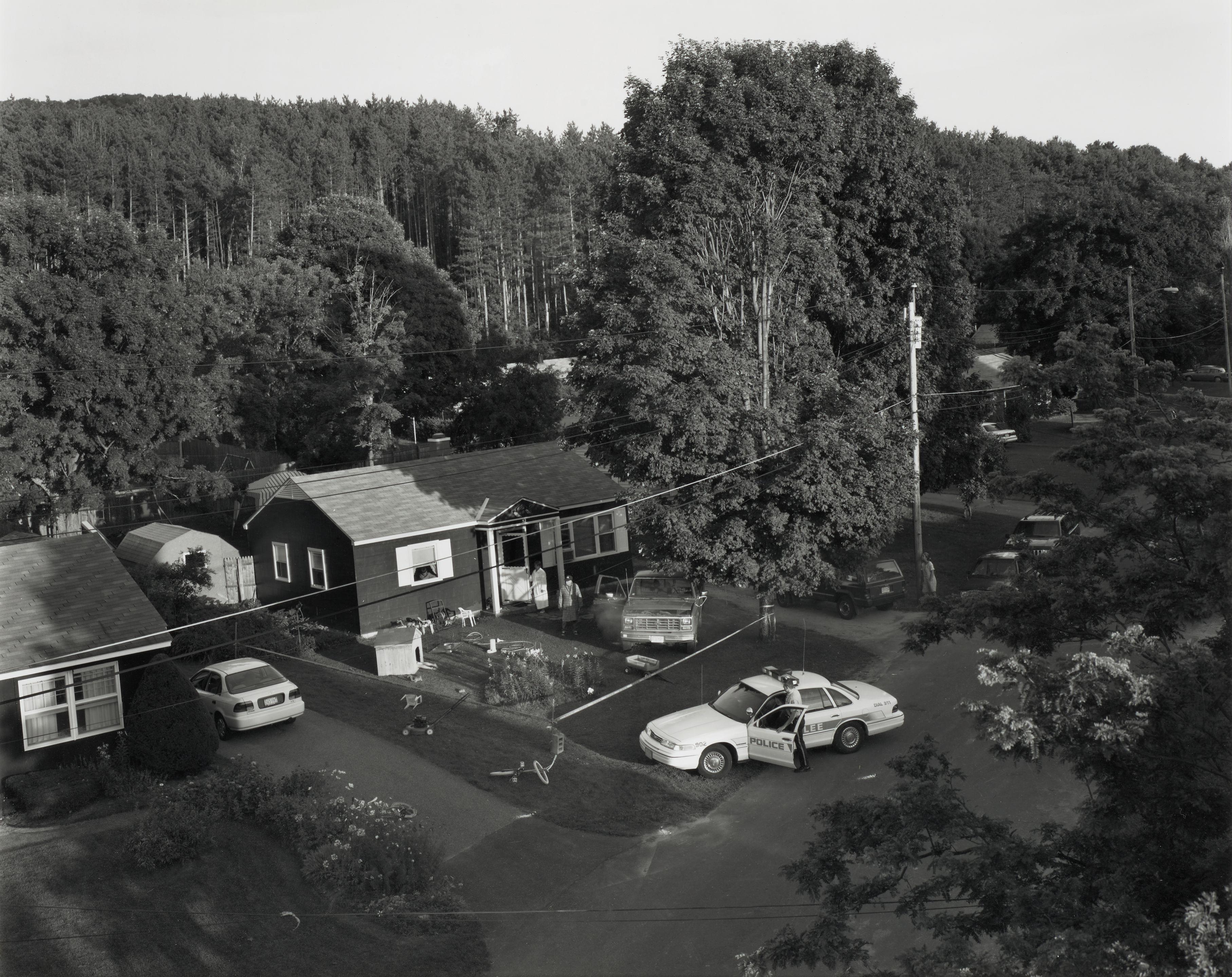Gregory Crewdson - Untitled (doghouse murder) (from \'Hover\')