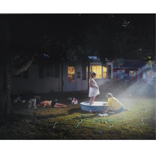Gregory Crewdson - Untitled (Pregnant Woman/ Pool)