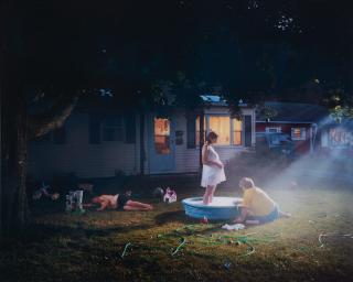 Gregory Crewdson - Untitled (Pregnant Woman/Pool)