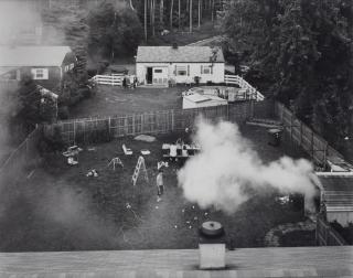 Gregory Crewdson - Untitled (Shed Fire)