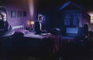 Gregory Crewdson - Untitled, Winter 2004 (Mother On Bed With Blood)