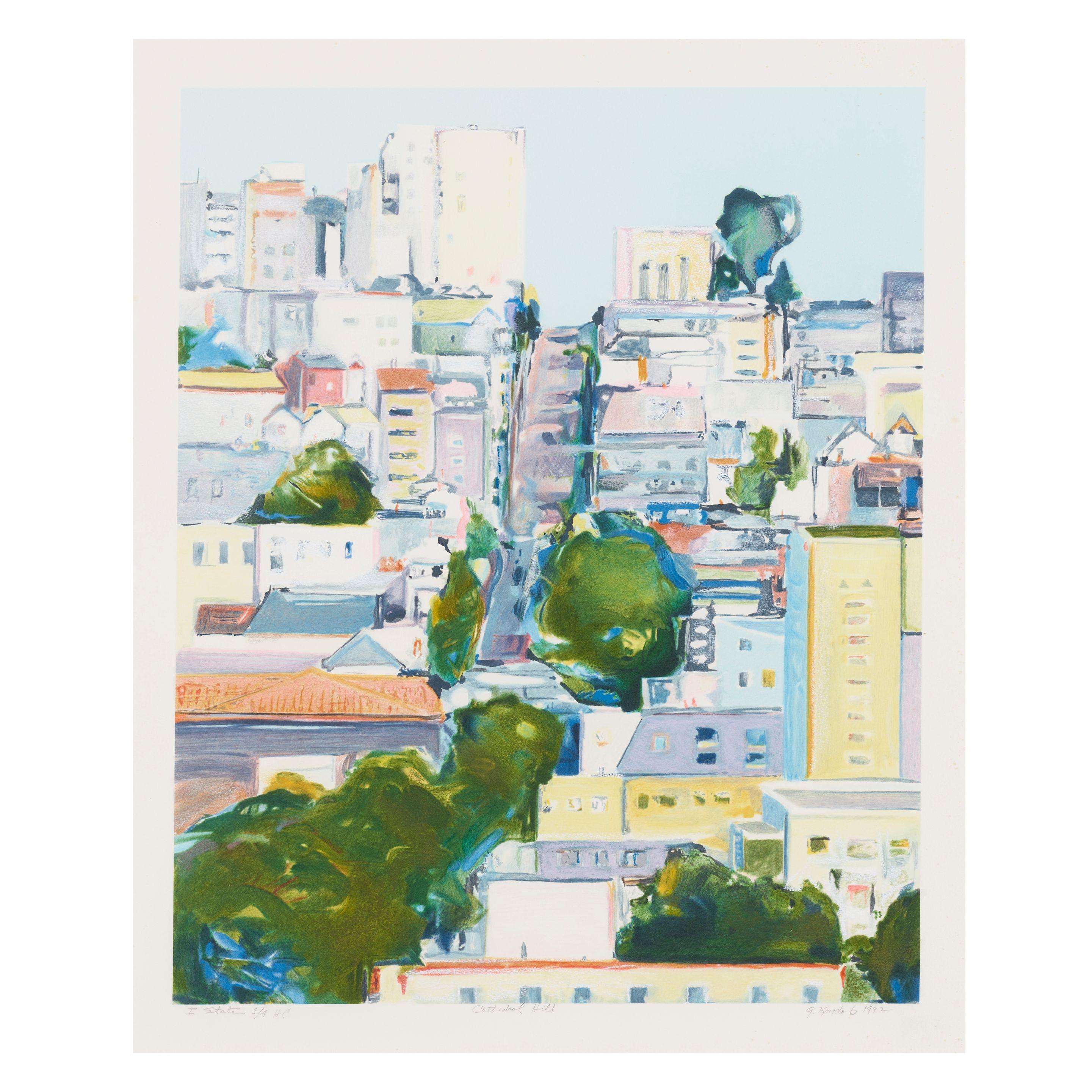 Gregory Kondos - Cathedral Hill