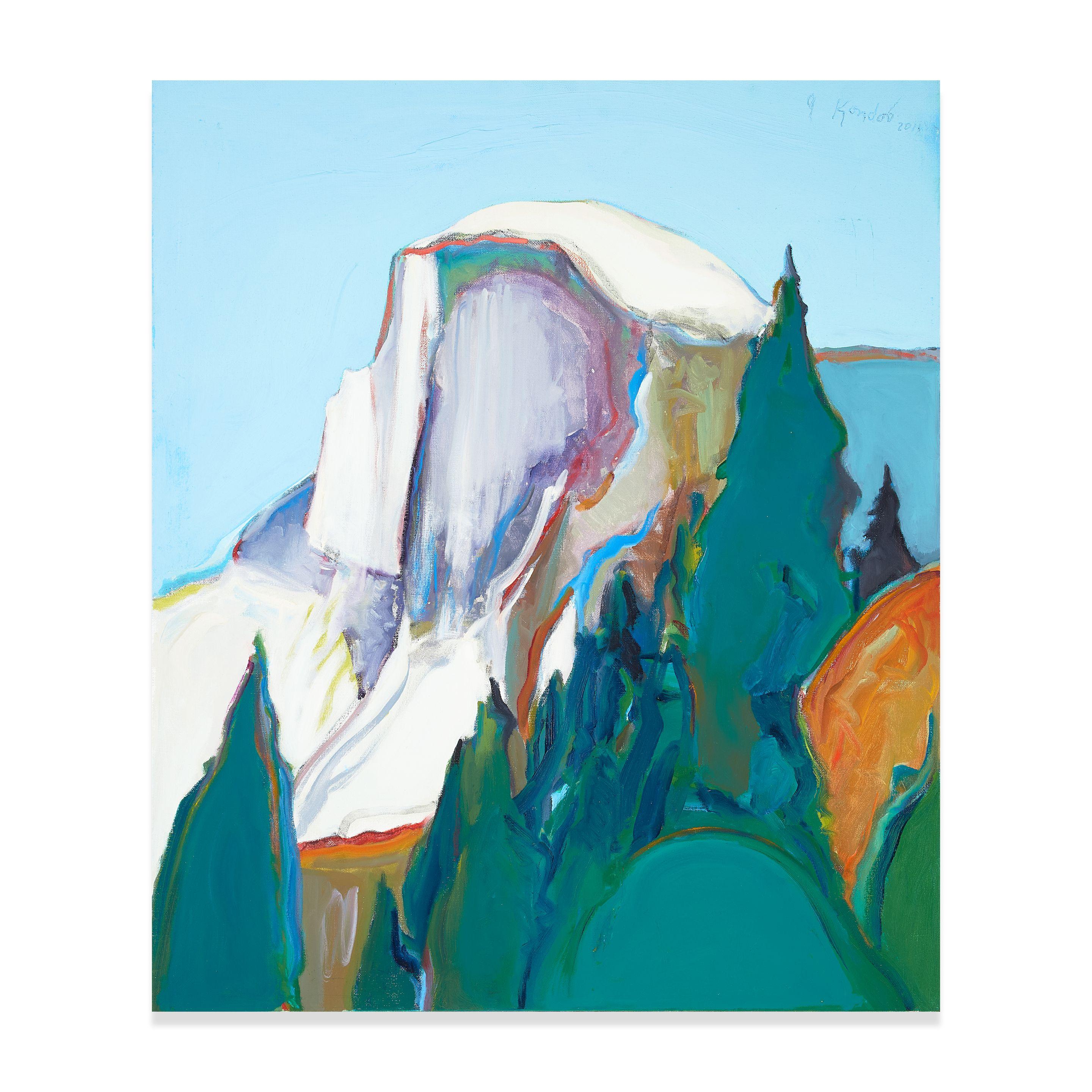 Gregory Kondos - Half Dome Yosemite, 2011