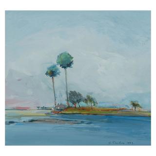 Gregory Kondos - Lake Palms, Florida, 1973
