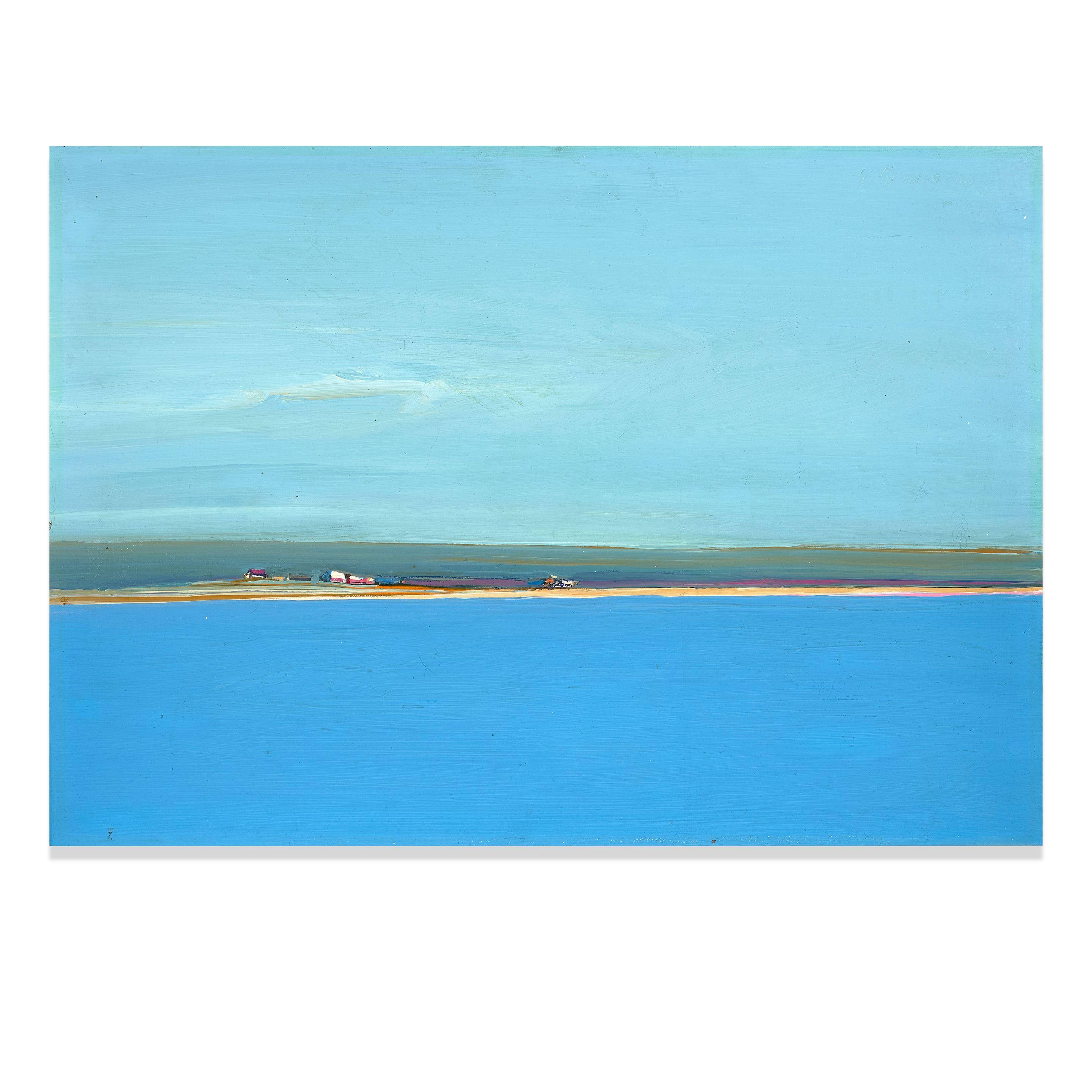 Gregory Kondos - Shoreline, 1967