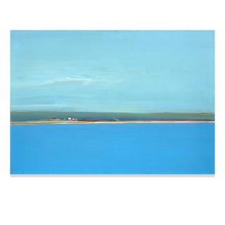 Gregory Kondos - Shoreline, 1967