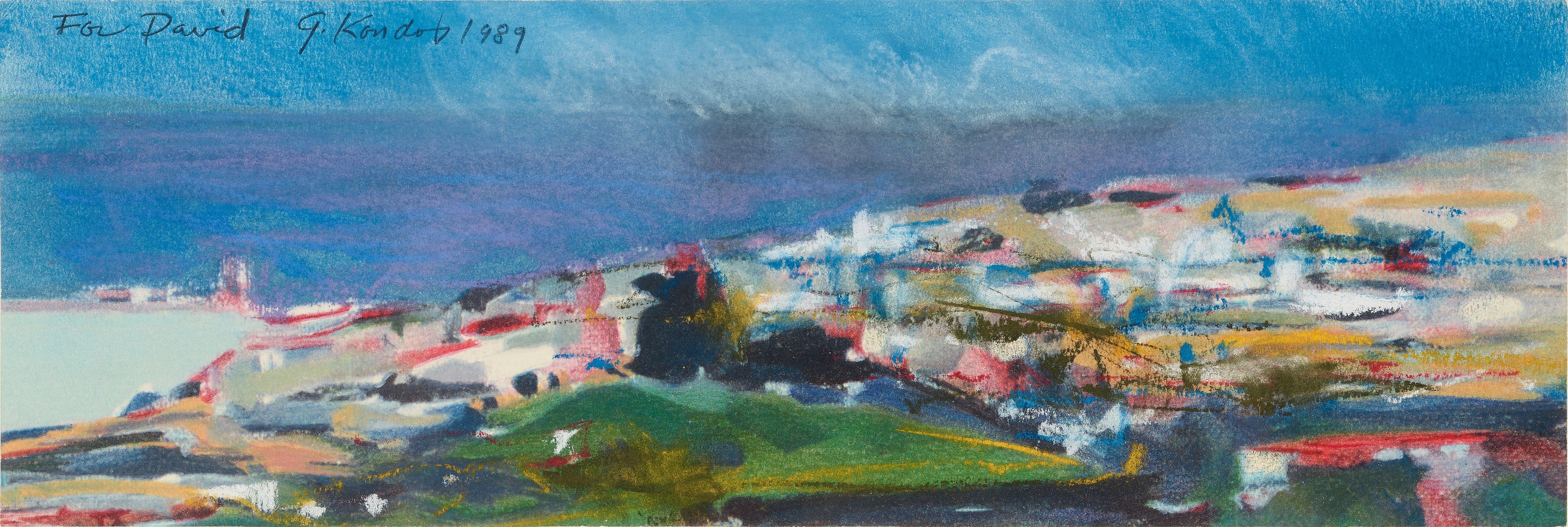 Gregory Kondos - Untitled, 1989