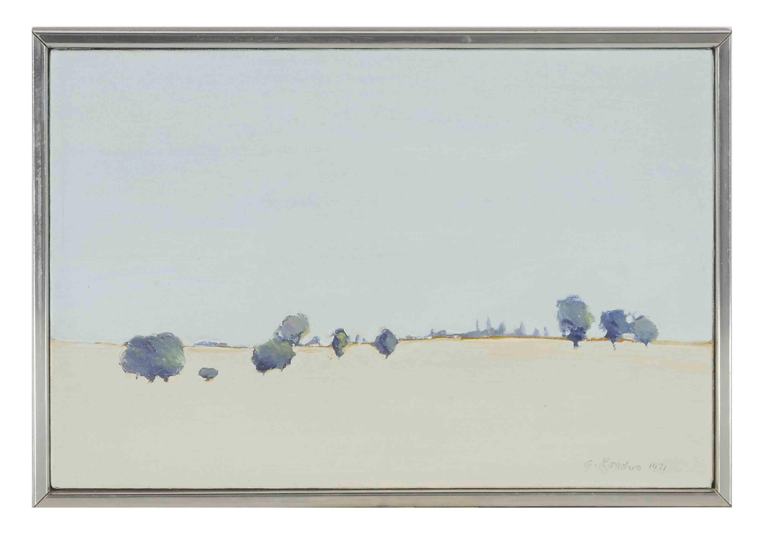 Gregory Kondos - Valley Trees