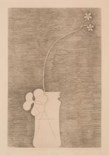 Gregory Masurovsky - Flowers and Leaf, 1971