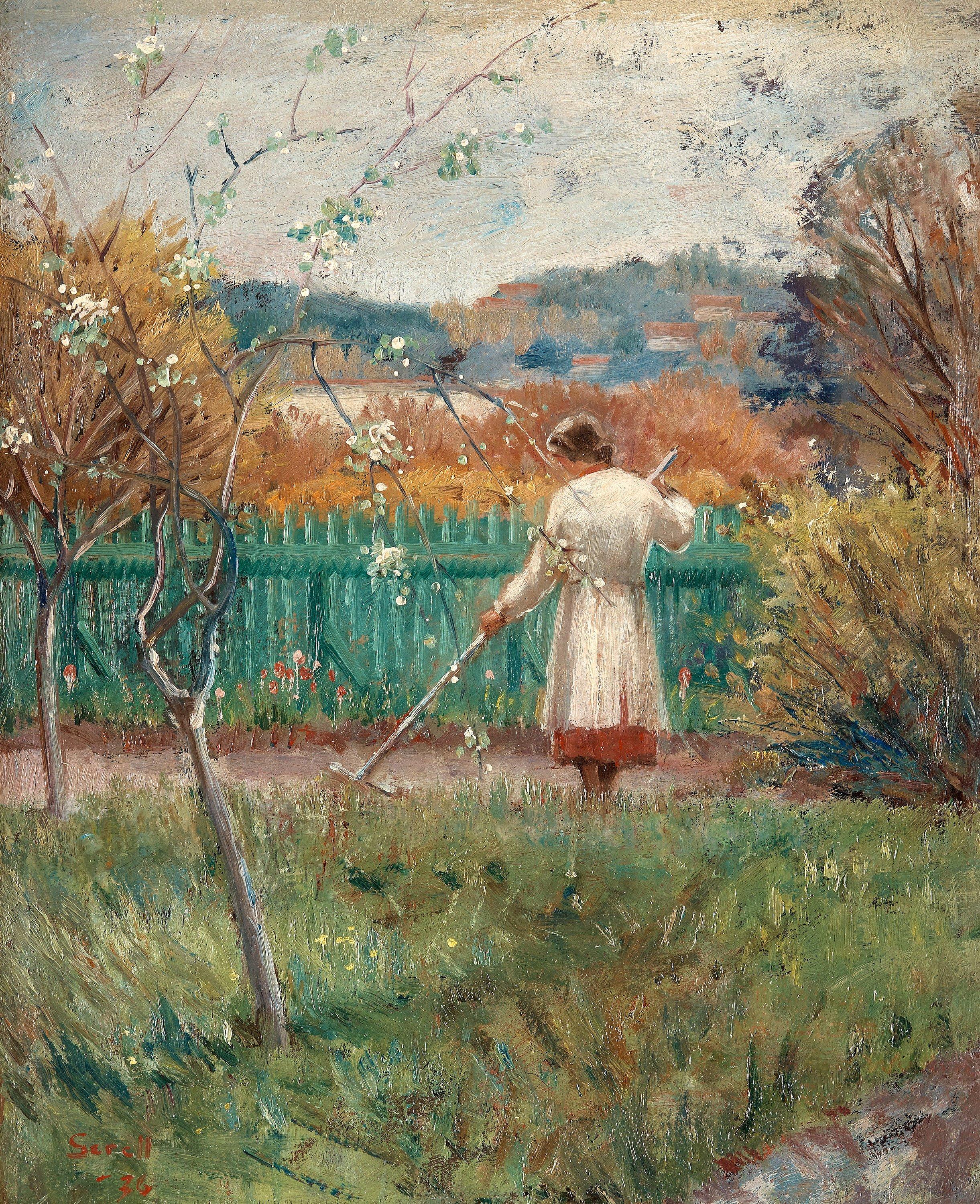 Greta Gerell - Woman in the garden