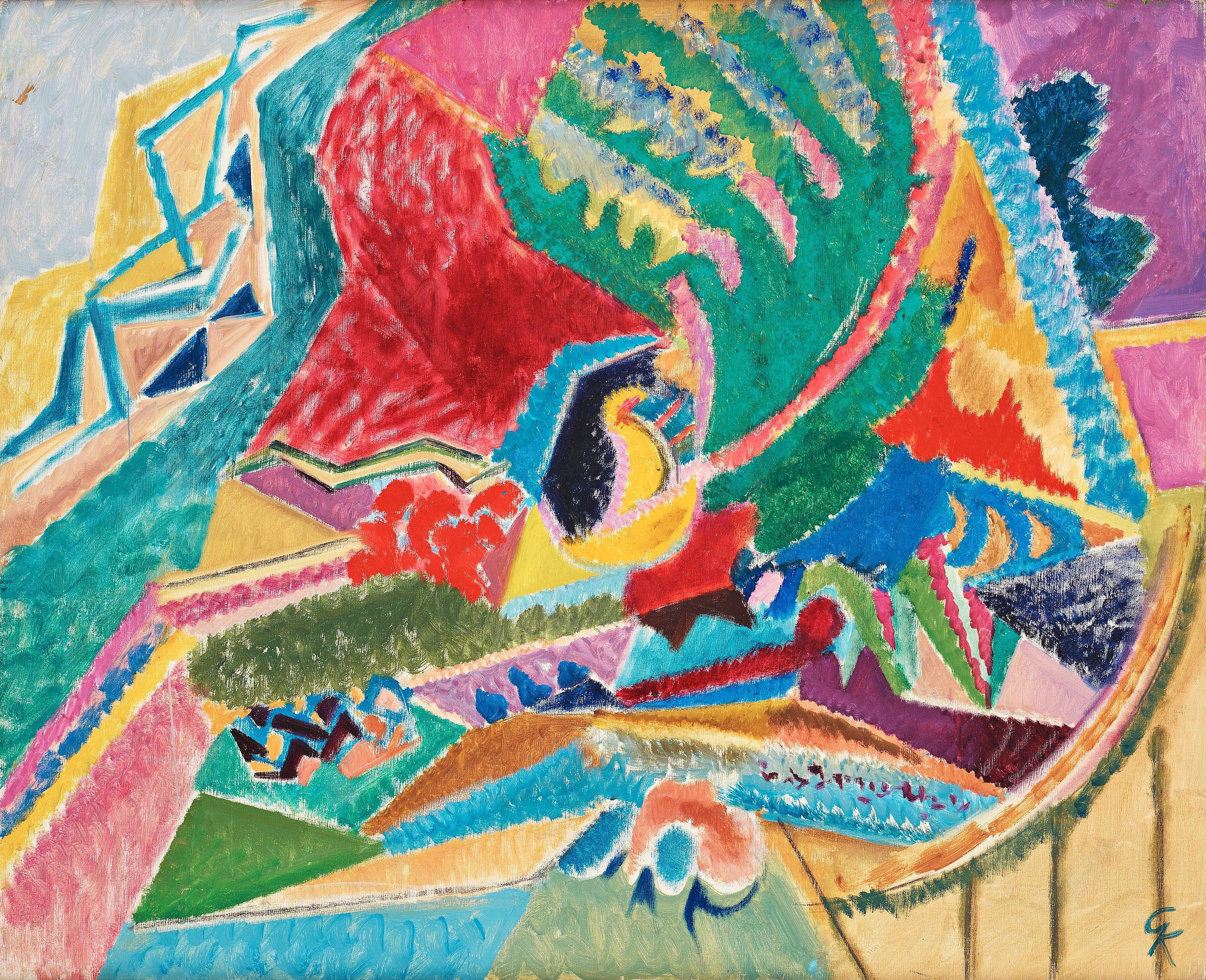 Greta Knutson-Tzara - Composition.