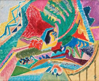 Greta Knutson-Tzara - Composition.