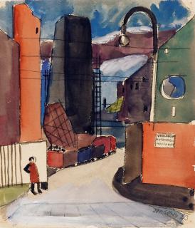 Grethe Jürgens - Fabrikeingang.