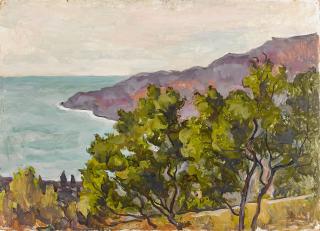 Grigory Alexandrovich Sretensky - Olive Trees