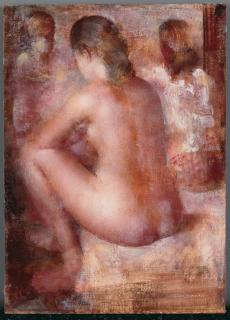 Grigory Gluckmann - Jeune fille assise