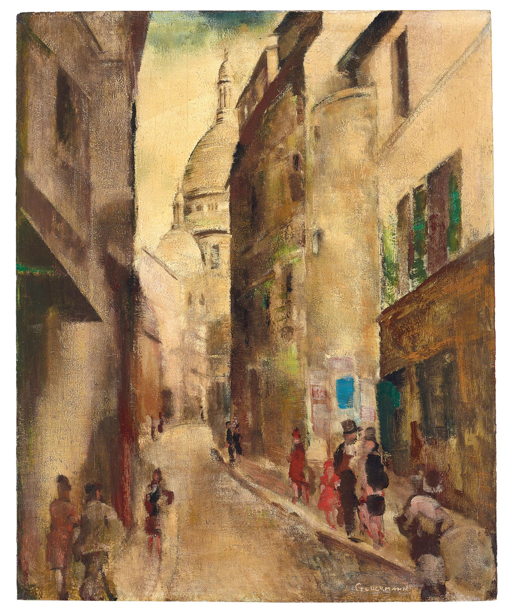 Grigory Gluckmann - La Basilique du Sacré Cœur de Montmartre, Paris