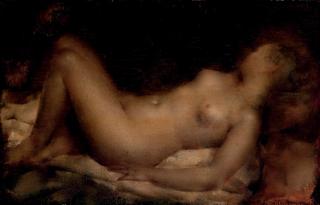 Grigory Gluckmann - Nu allongé