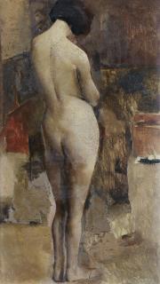 Grigory Gluckmann - Standing Nude