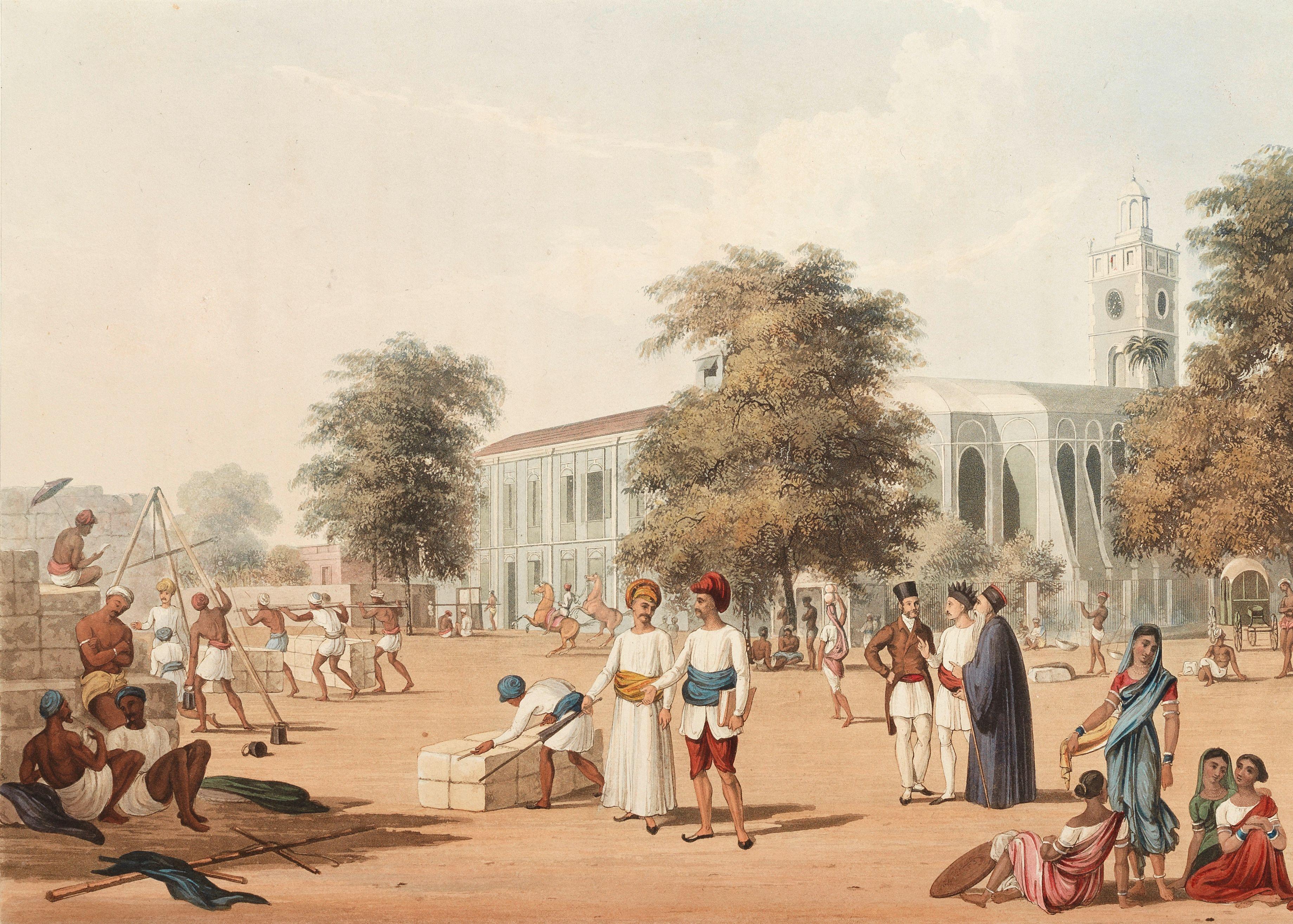 Grindlay - Scenery, Costumes and Architecture, Chiefly on the Western Side of India, parts 1-2 & 4-6 only (of 6) bound in 1 vol., R. Ackermann, 1826[-1830]