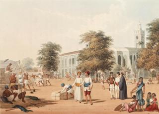 Grindlay - Scenery, Costumes and Architecture, Chiefly on the Western Side of India, parts 1-2 & 4-6 only (of 6) bound in 1 vol., R. Ackermann, 1826[-1830]