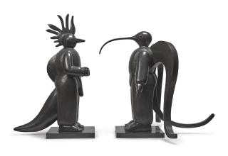 Grisha Bruskin - \'Man\' And \'Woman\' [Two Works]