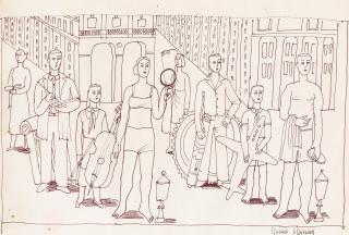 Grisha Bruskin - Untitled