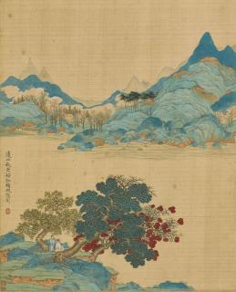 Gu Fuzhen - Landscapes and Figures