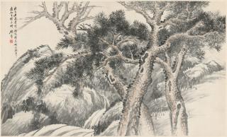 Gu Linshi - Pine and Rock