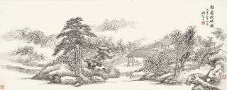 Gu Linshi - Studying Rubbings