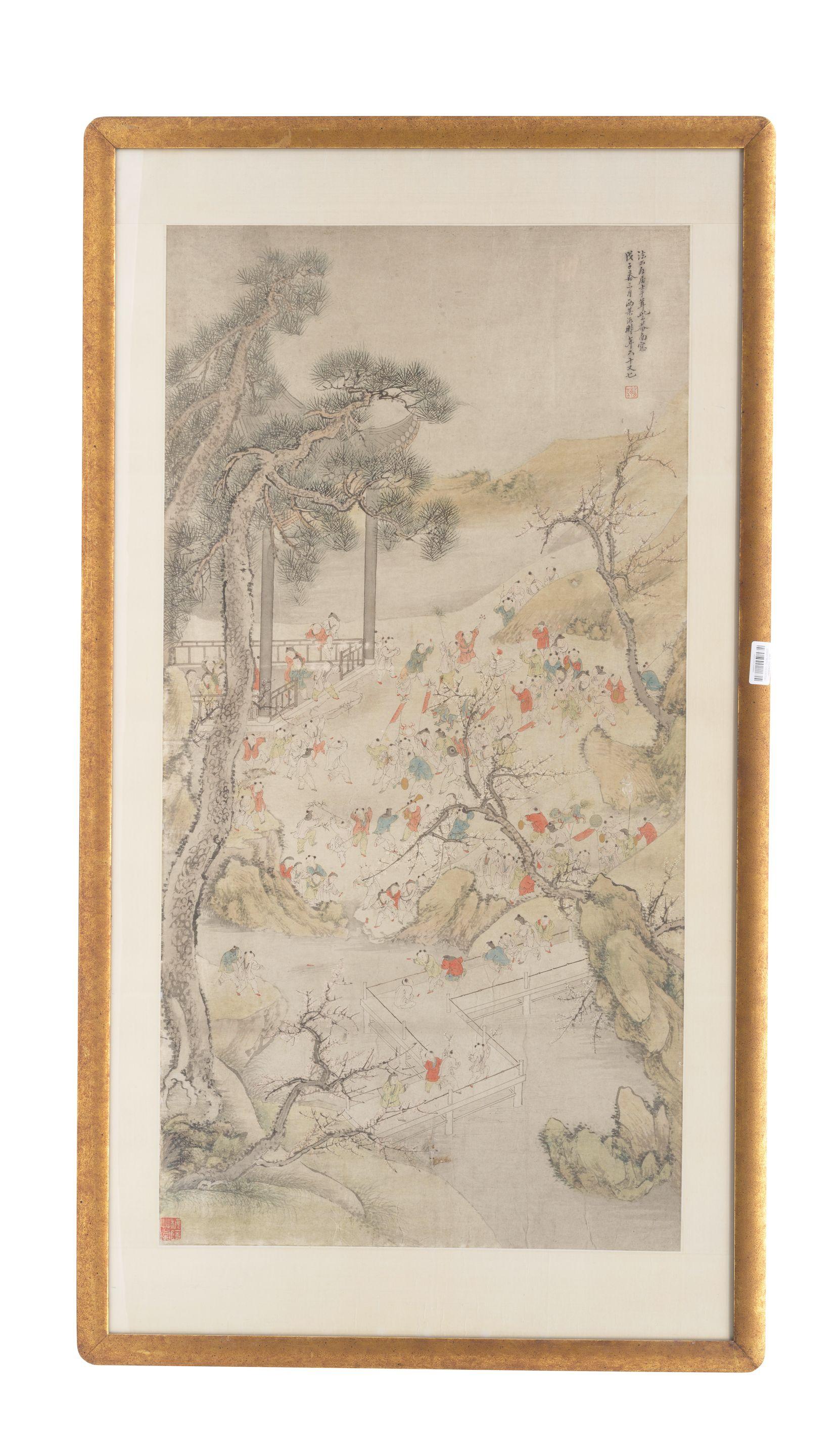 Gu Luo - One Hundred Boys, 1828