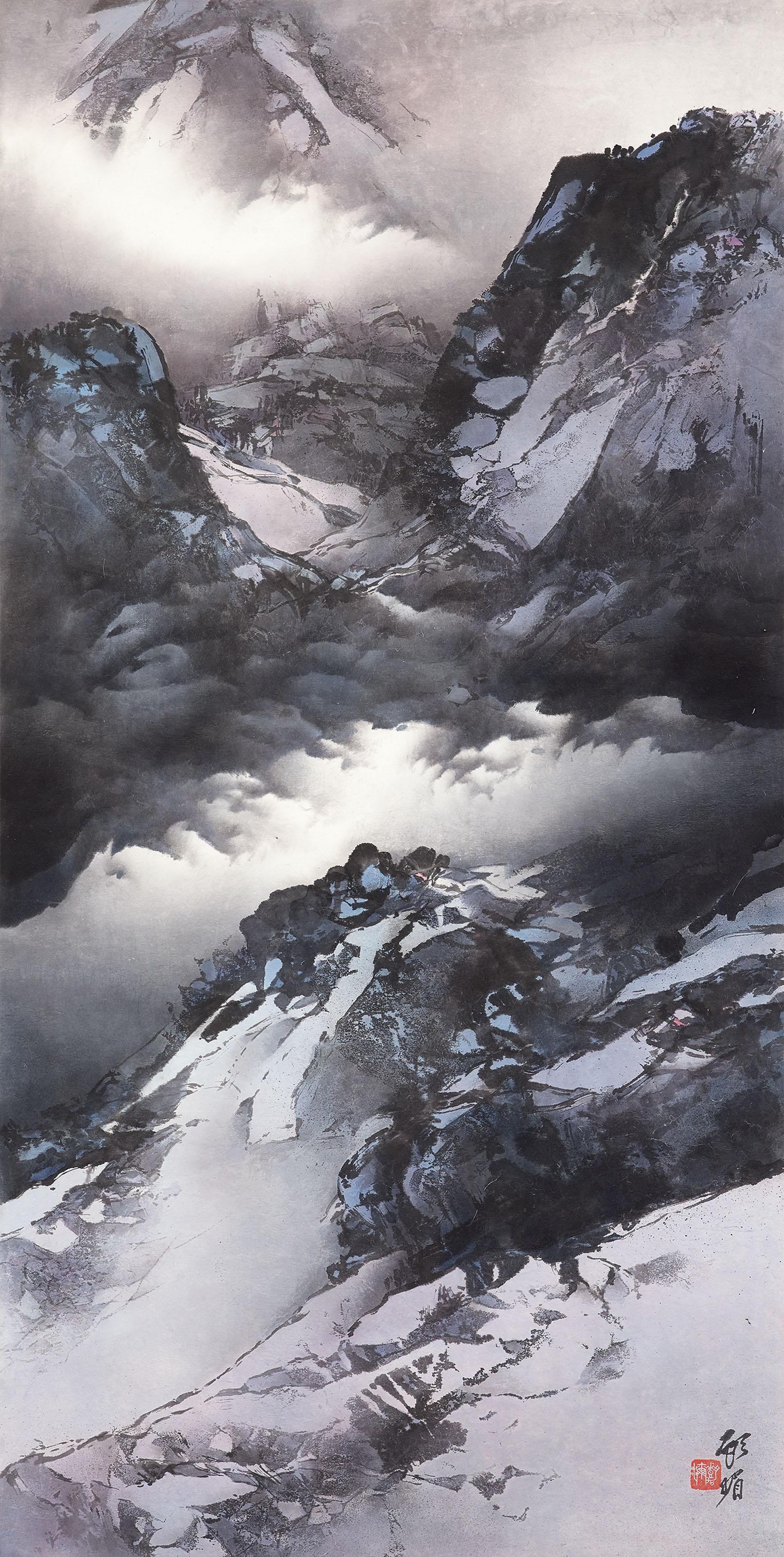 Gu Mei - Rugged Landscape