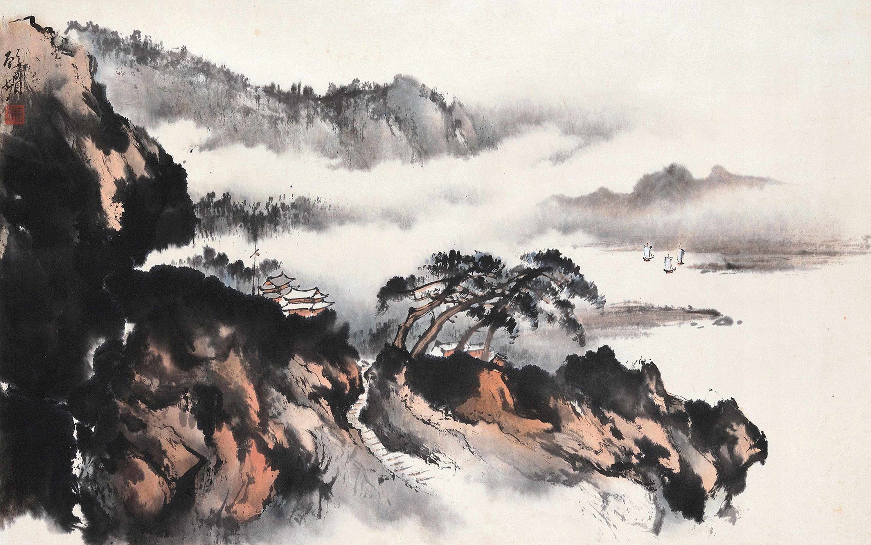 Gu Mei - Sailing Amon The Mountains
